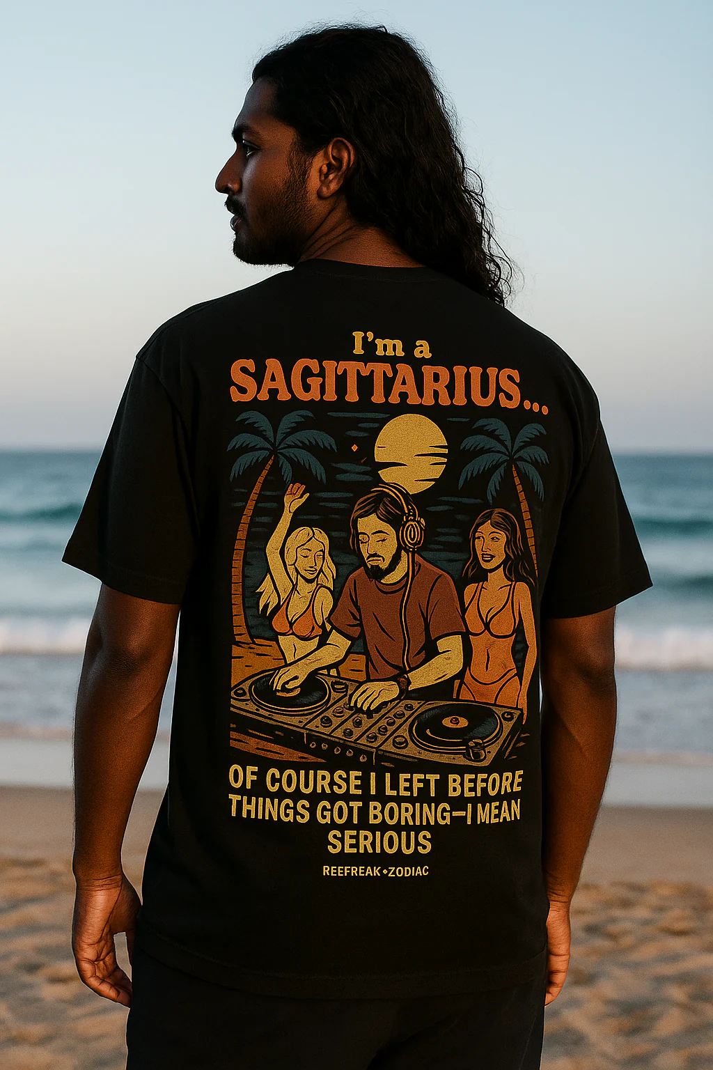 Sagittarius – “Catch Flights, Not Feelings.”