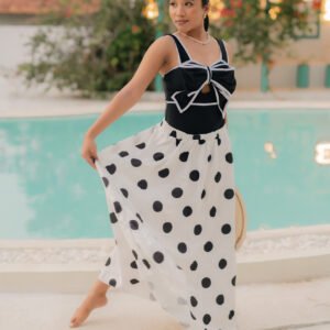 Monsoon Muse” Polka Convertible Set