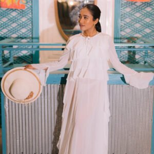 Moon Tide” Ruffle Maxi Cover-U